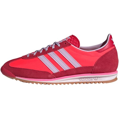 Adidas Nizke superge če&scaron;njevo rdeča / neonsko oranžna / bela Cene