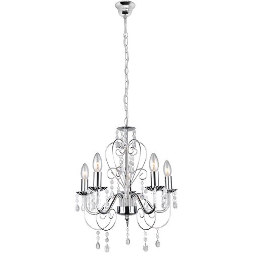 Toolight Elegantni Luster EBT008-5CP CHROME Slike
