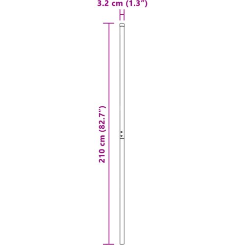 VidaXL Ograde 12 pcs Zelena 210 cm Čelik s pra&amp;scaron;kastim premazom Slike