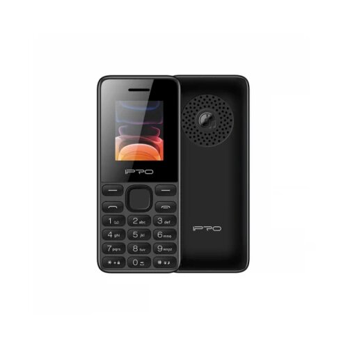 Ipro A9 mini black no cam Feature mobilni telefon 2G/GSM/DualSIM/32MB/bez kamere/Srpski Cene