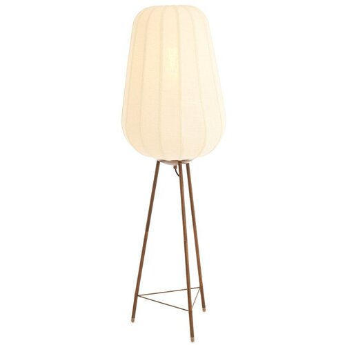 Light &amp;amp; Living Bela stoječa svetilka s tekstilnim senčilom (vi&amp;scaron;ina 133 cm) Bibury &amp;ndash; Slike