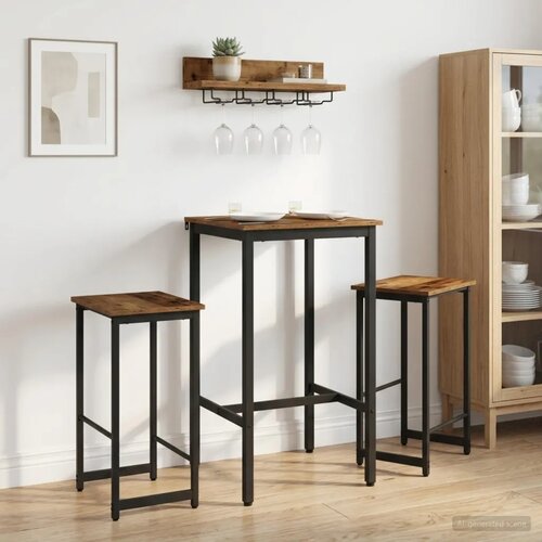  Barska stolica 2 kom. Staro drvo 40 x 32 x 64 cm - Staro drvo 2 40 x 32 x 64 cm Cijene