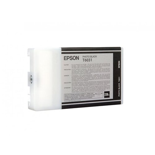 Epson ink cartridge photo black T 603 220 ml T 6031 Slike