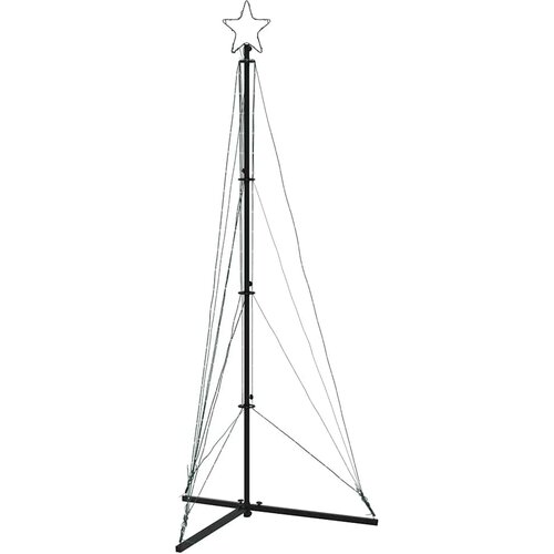 LED božićno drvce 363 LED hladno bijele 182 cm Slike