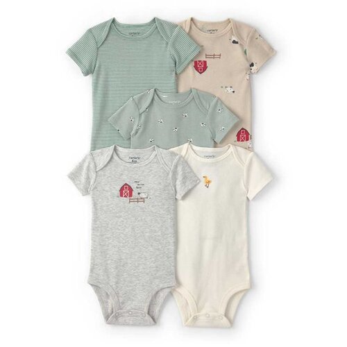 Carter&amp;#039;s bodi za bebe dečake - set od 5 kom. Slike