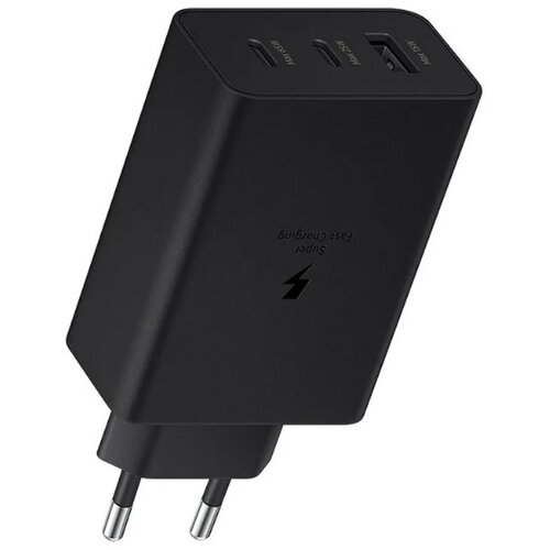 Samsung Kucni punjac Original TRIO 65W USB-A USB-C x2 Black EP-T6530 Slike