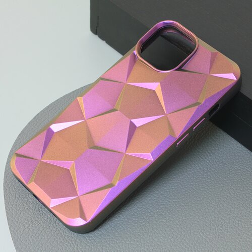 Torbica shiny diamond za iphone 14 6.1 ljubicasta Slike