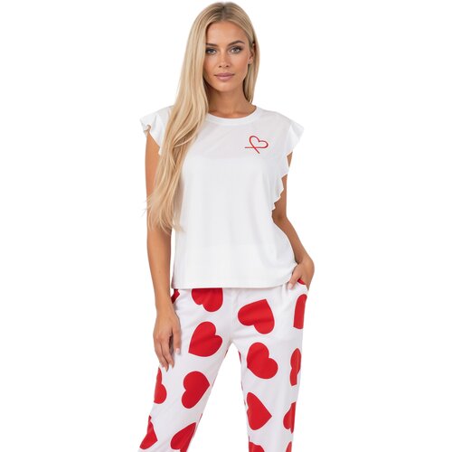 Passion Hearinia Sleepwear Red S Cene