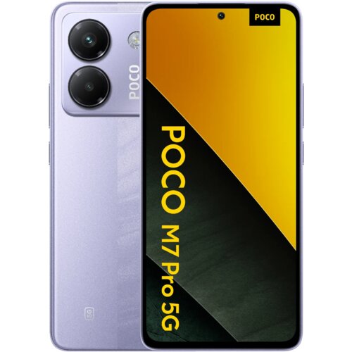 Poco M7 PRO 5G pametni telefon 12/256GB, vijoličen Slike