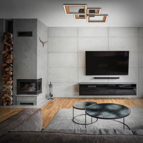 Lesnina XXXL Brilo - LED prigu&amp;scaron;iva plafonska svetiljka FRAME LED/38W/230V Slike