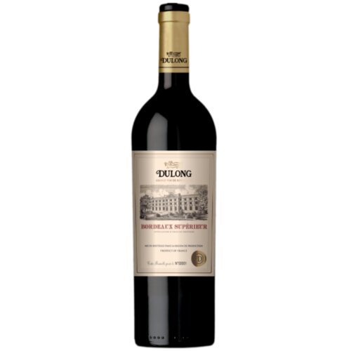 Crno vino DULONG Bordeaux Superieur 0,75l Slike