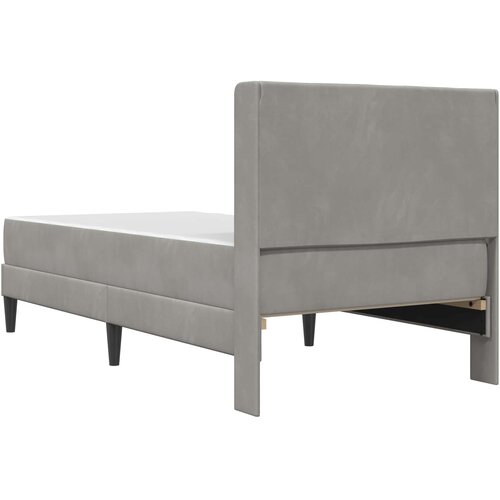 Okvir kreveta s madracem Svjetlosiva 100 x 200 cm Bar&amp;scaron;un Slike
