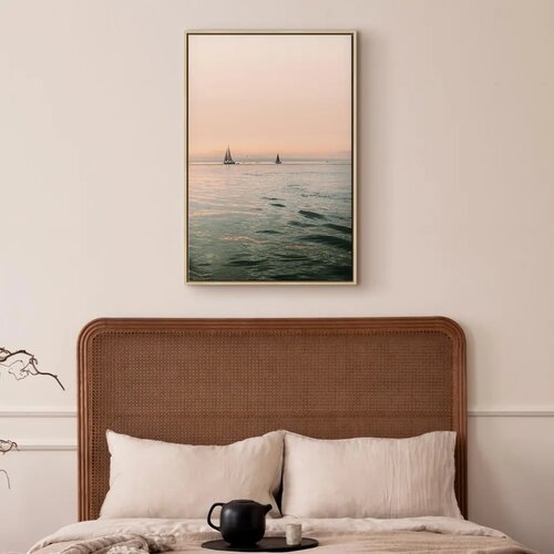 Slika - South Wind (1 Part) Vertical 40x60 U prirodnom drvenom okviru Slike