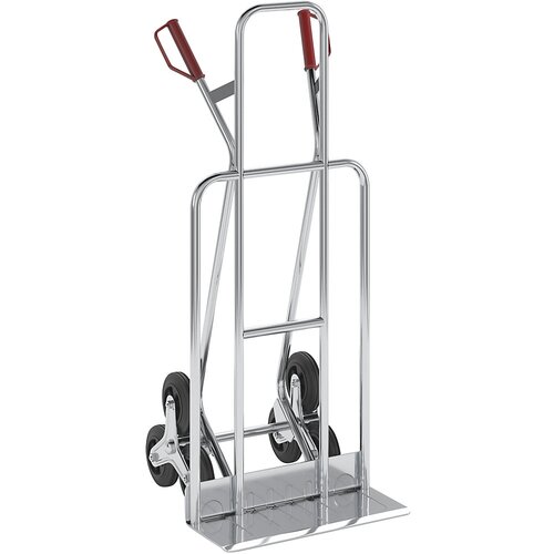 eurokraft pro aluminijast stopniščni ročni voziček, nakladalna površina šxg 550 x 220 mm, nosilnost 150 kg Cene