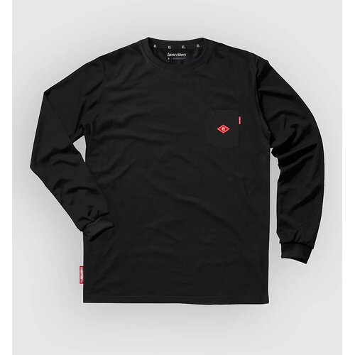 Loose Riders Base Long Sleeve Tech Tee black Cene