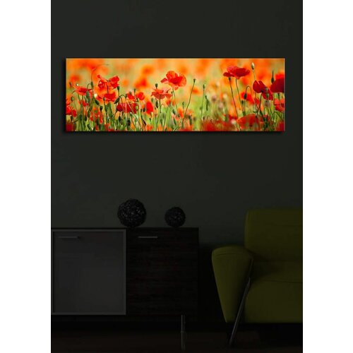 Wallity 3090İACT-13 multicolor decorative led lighted canvas painting Slike