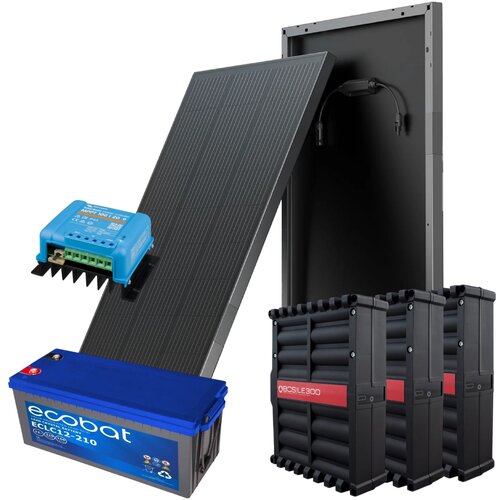  Solarni set za brod (Baterija: 200Ah, Solarni panel: 2x100W, MPPT: 100/20 - 12/24/48V, BOS LE300 112Ah) Cijene
