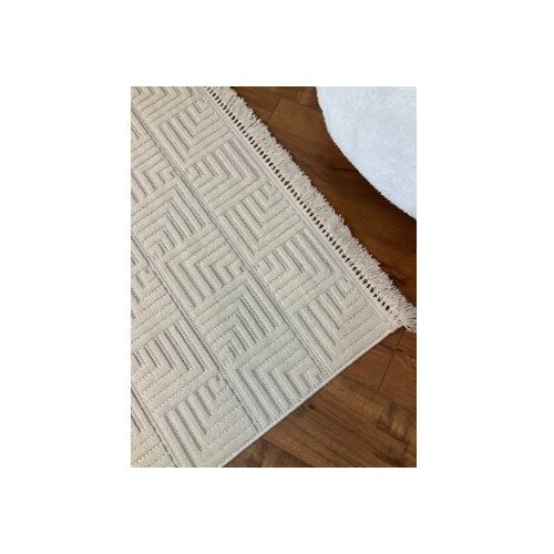 Conceptum Hypnose dizayn kare - cream cream carpet (100 x 300) Slike