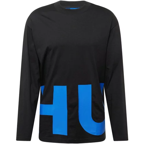 Hugo Blue Majica 'Nallison' plava / crna
