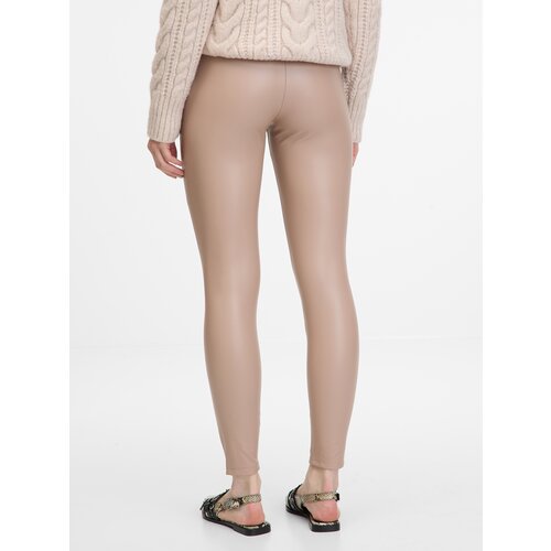 Orsay Beige women's leggings - Women's Cene