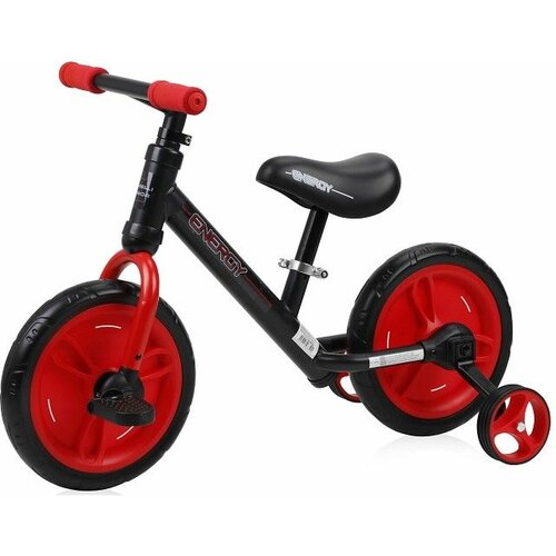 Lorelli bicikl bez pedala energy 2u1 - black&red Slike