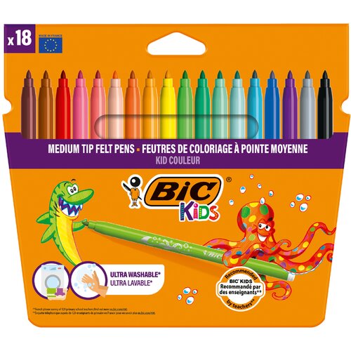 Bic KIDS fiber pero Kid Couleur medium, kartonska škatla 18, (21655171) Cene