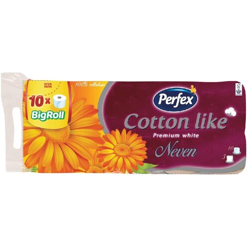 Perfex cotton like 10/1 Neven toalet papir 3sl Cene
