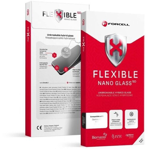 Forcell Za&amp;scaron;čitno steklo Flexible 5D črno, (5000540433) Slike