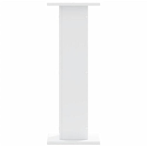  Stalci za zvučnike 2 kom bijeli 30x30x80 cm konstruirano drvo Slike