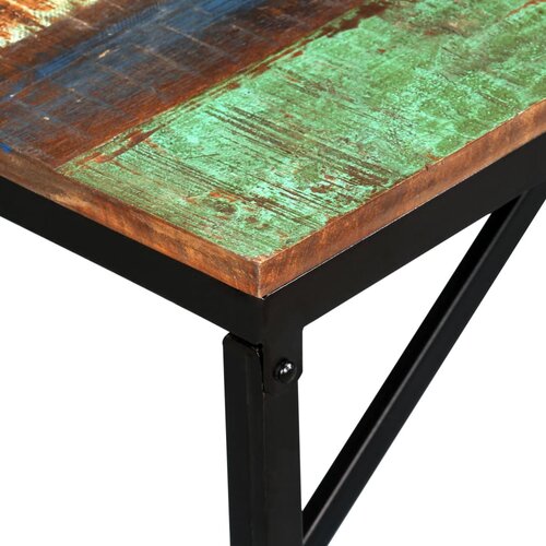  Klupa od masivnog obnovljenog drva 110 x 35 x 45 cm Slike