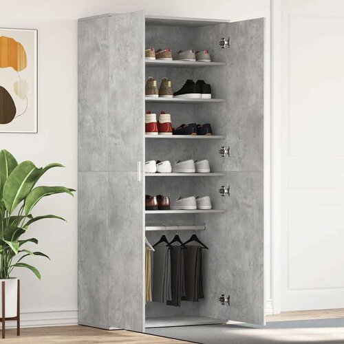  Ormar za cipele s policom Betonski sivi 80 x 39 x 178 cm Cene