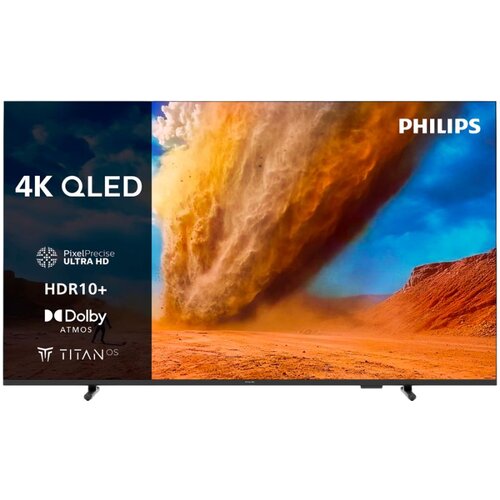 Philips 75PUS7810/12 4K qled tv, 189 cm (75&amp;quot;), pixel precise ultra hd, titan smart os, dolby atmos sound. HDR10+ Slike