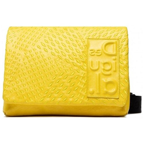 Desigual Naramna torba BAG_MAGNA DORTMUND FLAP Rumena Cene