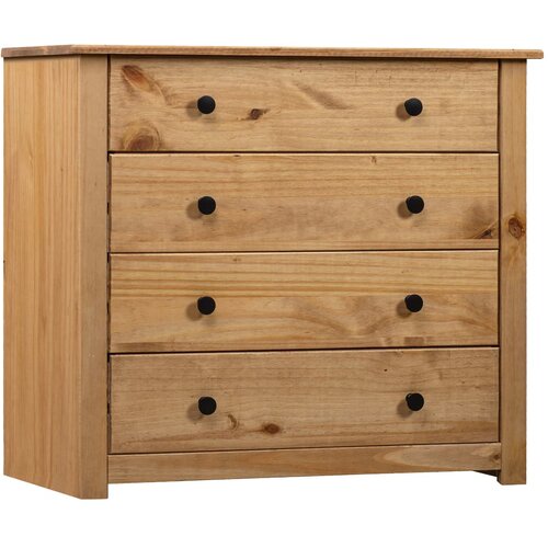 VidaXL komoda 80x40x73 cm borovina Panama Range Slike