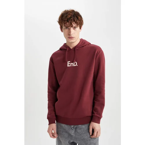Defacto Regular Fit Printed Long Sleeve Sweatshirt