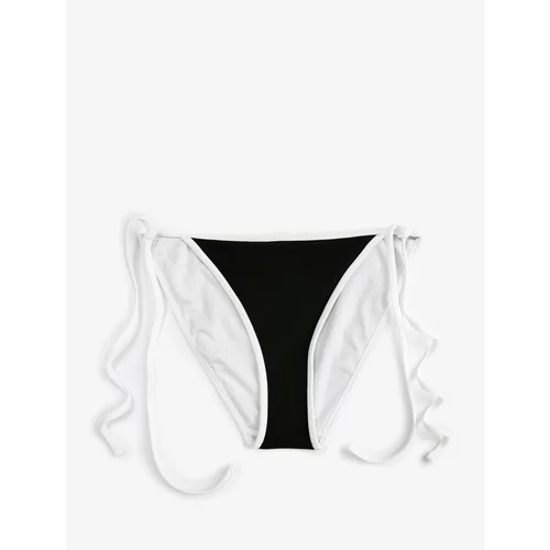 Koton Brazilian Bikini Bottom Tie Side Detail Basic Normal Waist
