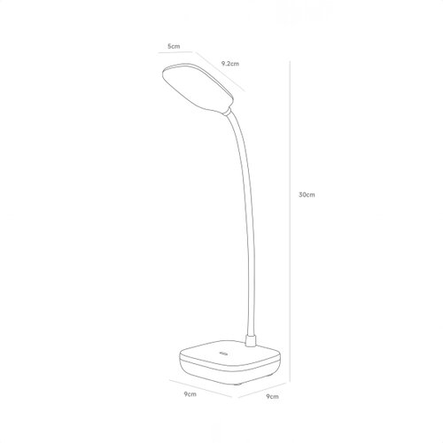 Zuma line 1961-BK-LED Punjiva stona lampa LED/7W/1200mAh 3000/4500/6000K crna Slike