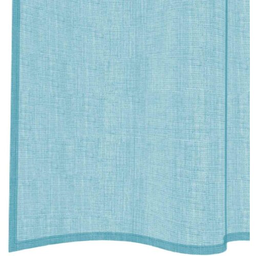 Voile zavjese s džepovima za &amp;scaron;ipke 2 kom tirkizne Tirkizna 140 x 175 cm Slike