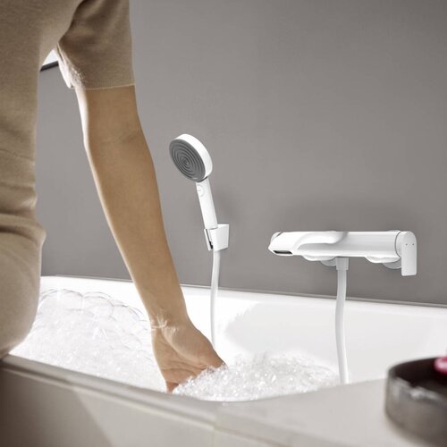 Hansgrohe 75420700 vivenis stenska armatura za kad bela Slike
