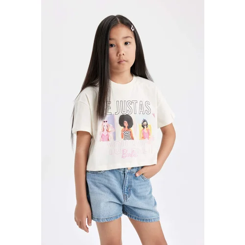 Defacto Barbie Licensed Short Sleeve T-shirt