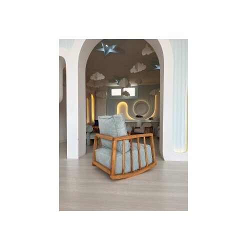 Atelier Del Sofa sallanan - blue blue wing chair Slike