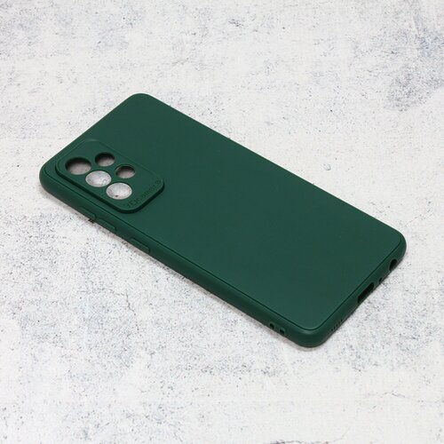  Maska za telefon 3D Camera za Samsung A525F/A526B/A528B Galaxy A52 4G/A52 5G/A52s 5G tamno zelena Cene