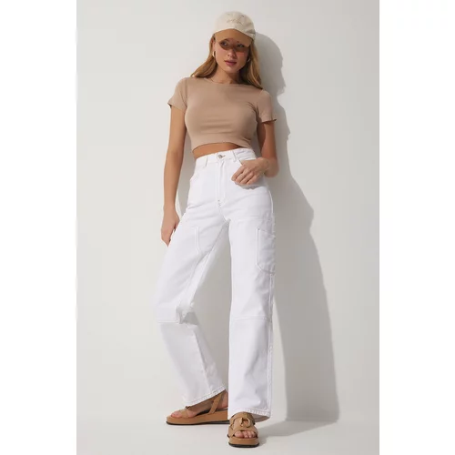Happiness İstanbul Pants - White - Normal Waist