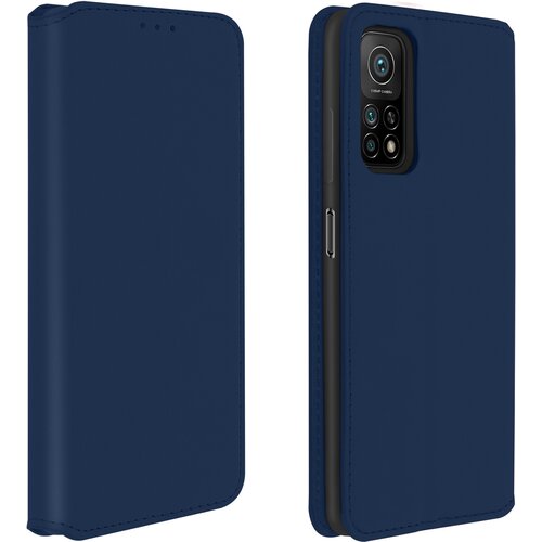 AVIZAR Ovitek za Xiaomi Mi 10T / Mi 10T Pro, držalo za kartice in stojalo za video, magnetni preklop - polnocno modra, (20626306) Cene
