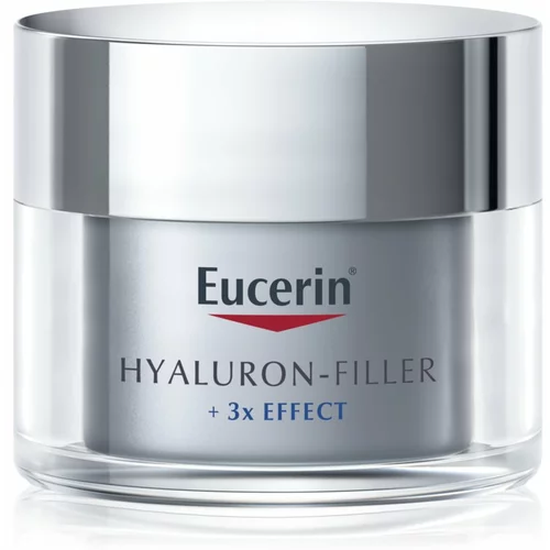 Eucerin Hyaluron-Filler + 3x Effect nočna krema proti staranju kože 50 ml