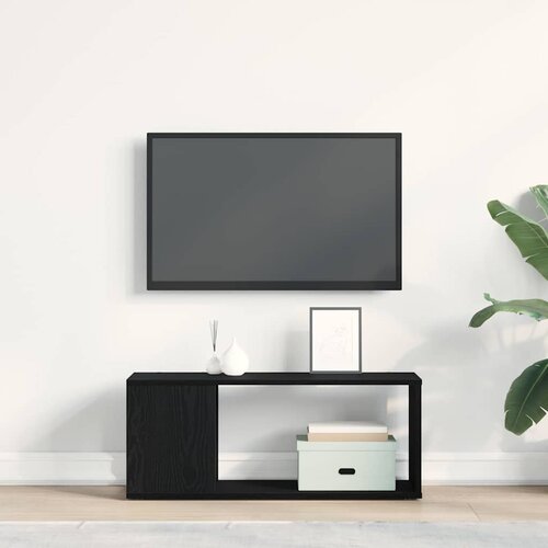  Set TV komoda Crni hrast 80 x 24 x 32 cm Konstruirano drvo Cene