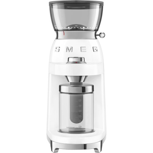 Smeg poluprofesionalni mlin za kafu CGF03WHEU, bijeli Slike