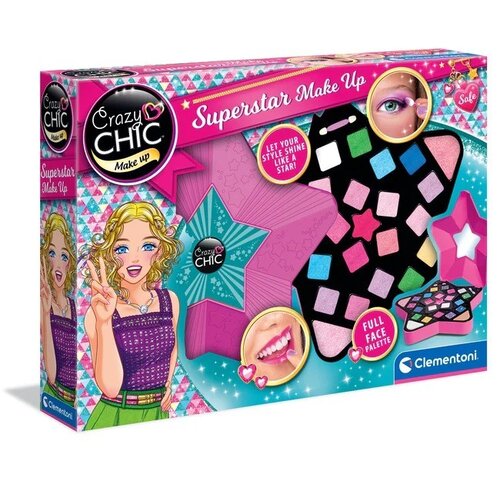 Clementoni Crazy Chic - Superstar make up (CLE18604), (21403465) Slike
