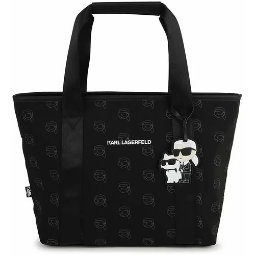 Karl Lagerfeld Dječja torba boja: crna