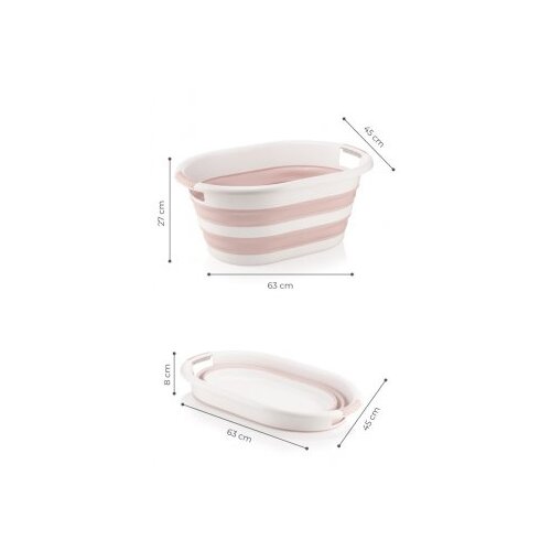 Lessentiel Maison KL702 - Pink Pink Laundry Basket Cene